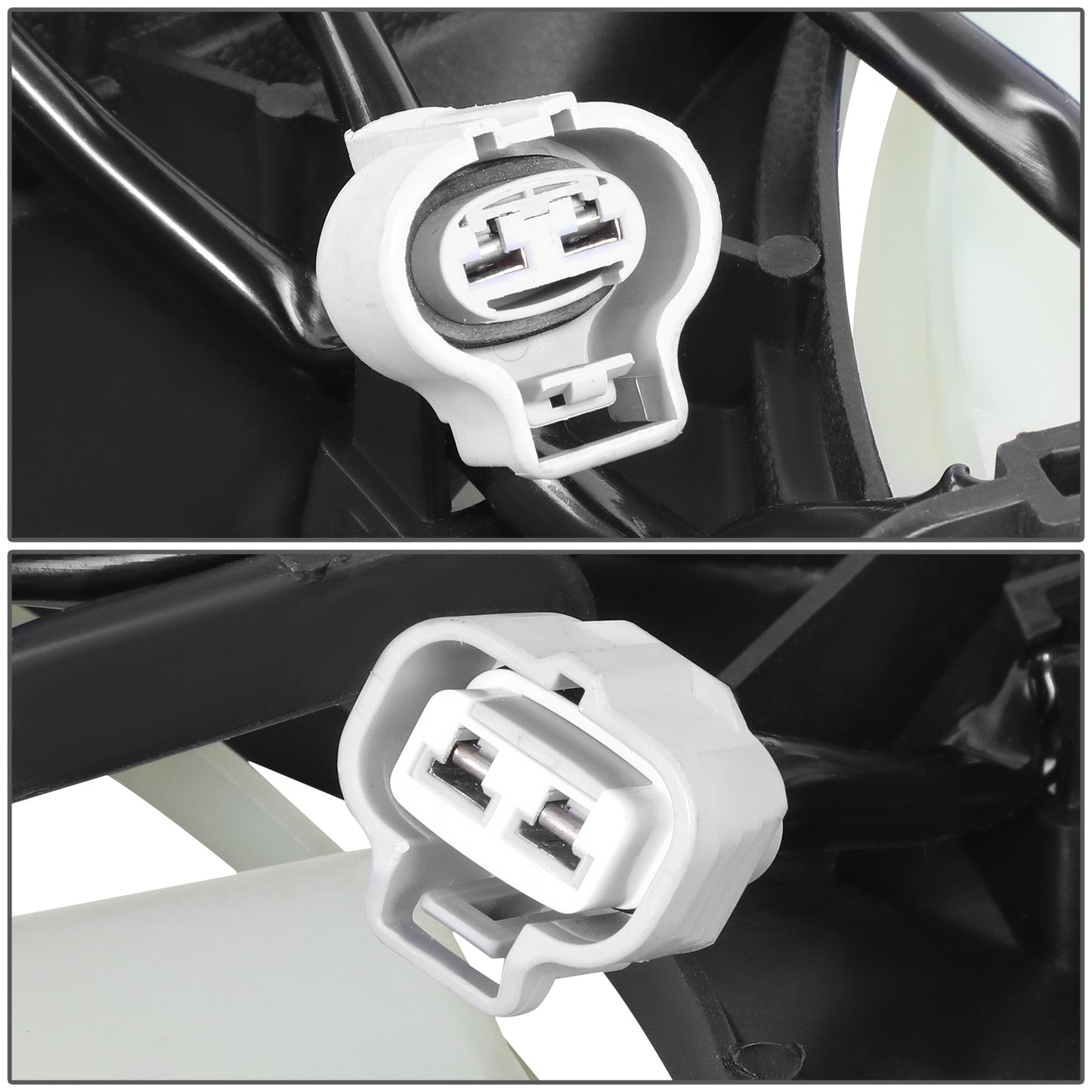 ABANICOS OE STYLE -LEXUS ES350 2007-2012 / FOR VEHICLE BUILT IN JAPAN - W/O TOWING PKG - W/ 16MM CORE THICKNESS