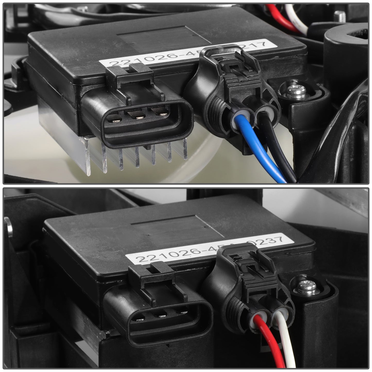 ABANICOS OE STYLE -LEXUS NX200T 2015-2017 / LEXUS NX300 2018-2021 - W/ MODULE