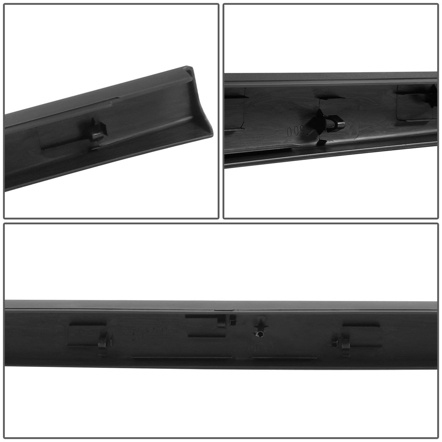 PROTECTOR DE CAJA TAILGATE MOLDING - FD P/U STYLESIDE 05-08 MLDG TAIL GATE;MAT-BLK;TEX