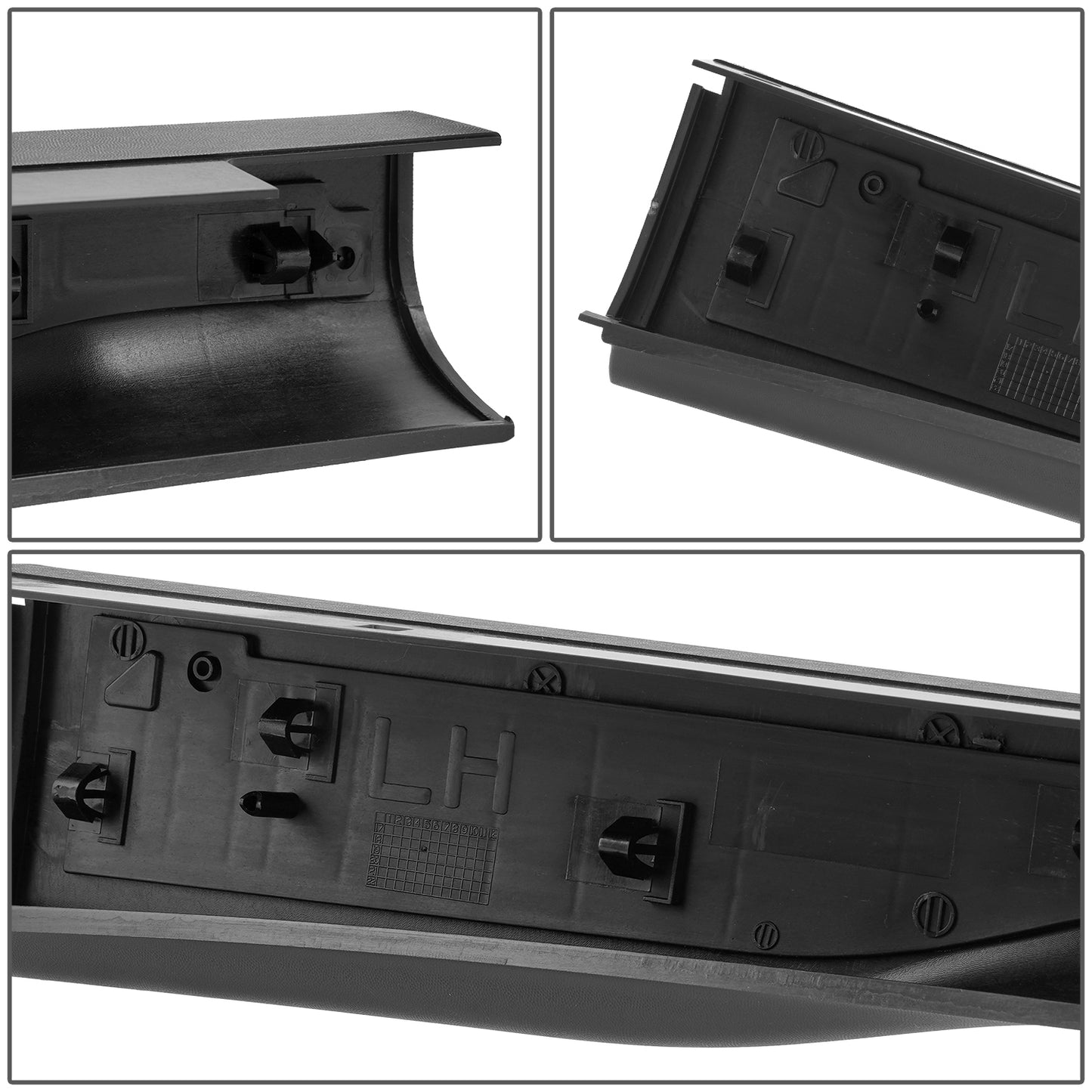 PROTECTOR DE CAJA TAILGATE MOLDING - FD F250/350/450/550 SUPER DUTY 08-16 TAILGATE MLDG LH;BLK
