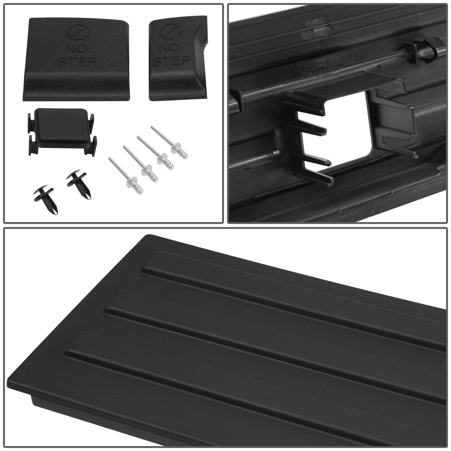 PROTECTOR DE CAJA TAILGATE MOLDING - FD F150 15-19 TAILGATE MLDG W/FLEXIBLE STEP