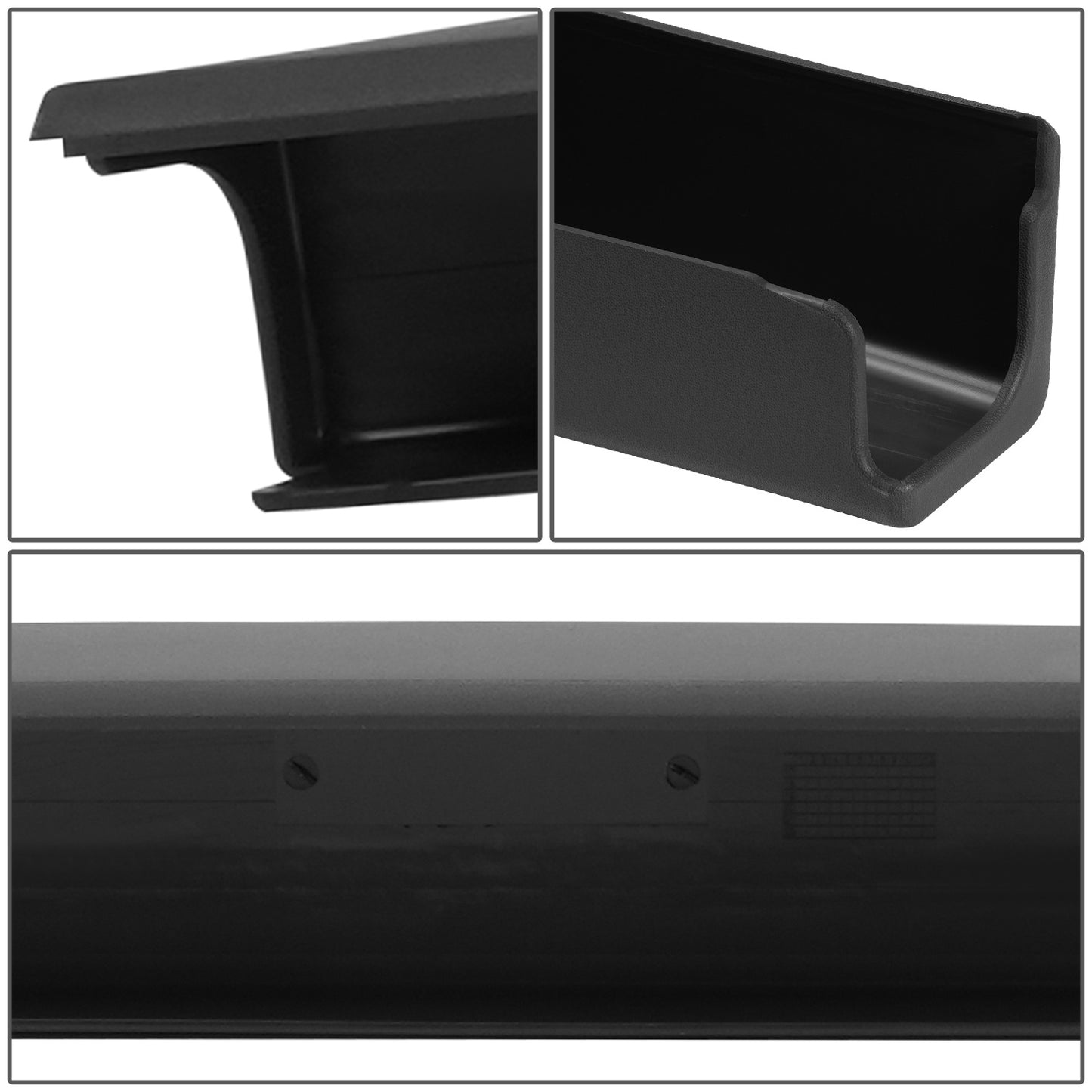 PROTECTOR DE CAJA TAILGATE MOLDING - HM H2 05-09 TAILGATE MLDG SUT MODEL; BLACK