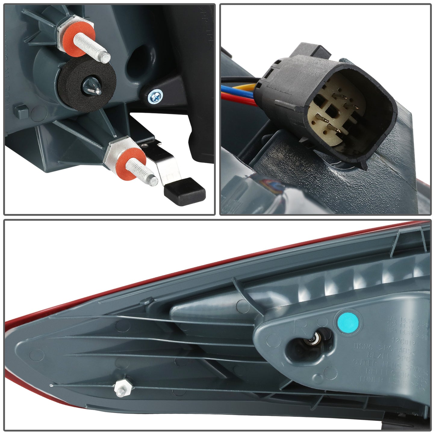 FAROS TRASEROS OE STYLE - 13-16 FORD FUSION - OUTER - FITS S, SE MODELS