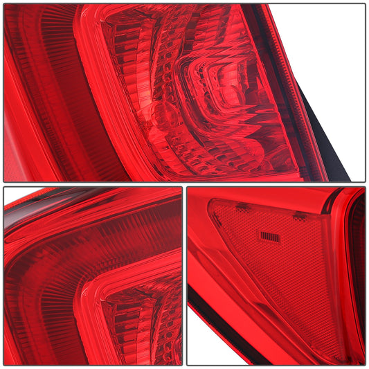 FAROS TRASEROS OE STYLE - 16-18 HONDA PILOT - OUTER - 7440 REVERSE - CHROME HOUSING - LEFT AND RIGHT