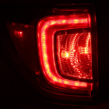 FAROS TRASEROS OE STYLE - 16-18 HONDA PILOT - OUTER - 7440 REVERSE - CHROME HOUSING - LEFT AND RIGHT