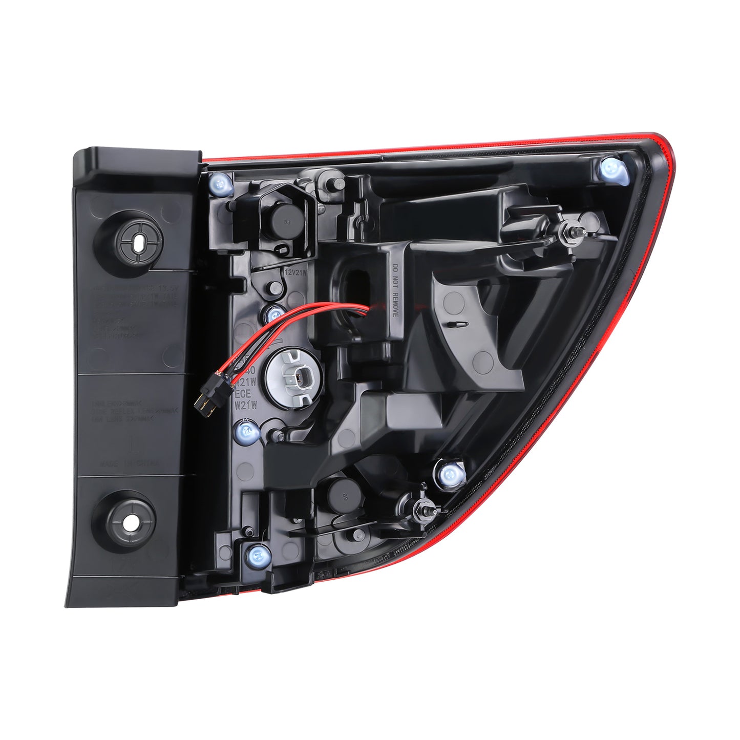 FAROS TRASEROS OE STYLE - 16-18 HONDA PILOT - OUTER - 7440 REVERSE - CHROME HOUSING - LEFT AND RIGHT