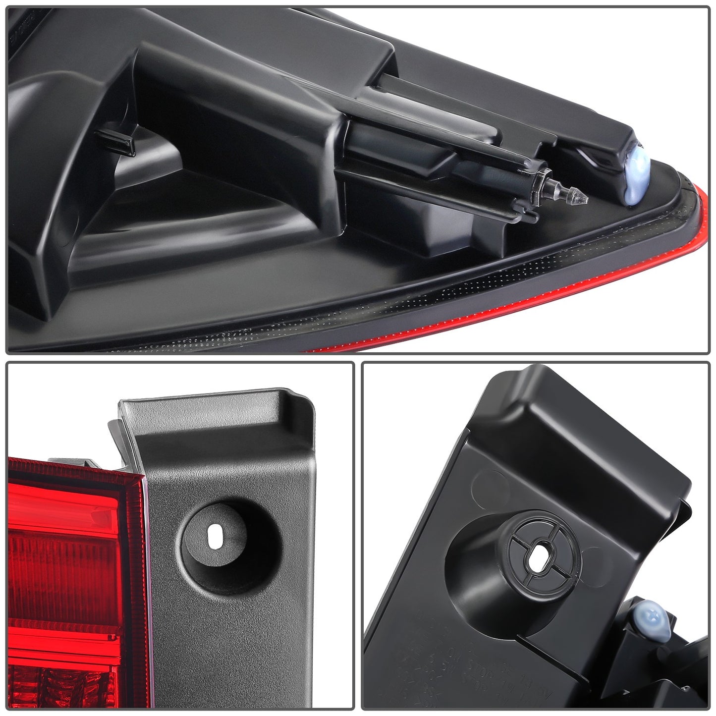 FAROS TRASEROS OE STYLE - 16-18 HONDA PILOT - OUTER - 7440 REVERSE - CHROME HOUSING - LEFT AND RIGHT