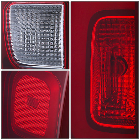 FAROS TRASEROS OE STYLE - 17-19 HONDA RIDGELINE - 7440 REVERSE / 7440 TURN SIGNAL - CHROME HOUSING - LEFT