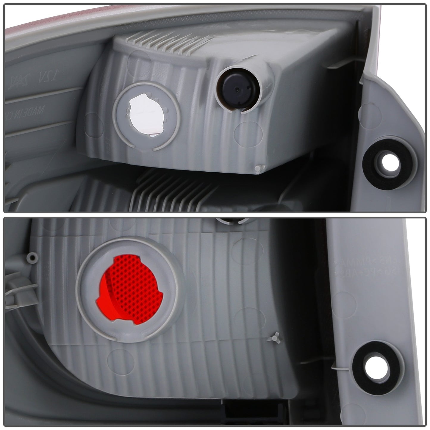FAROS TRASEROS OE STYLE - 11-13 DODGE DURANGO - OUTER - 3057 TURN SIGNAL / 3057 TAIL LIGHT - CHROME HOUSING - RIGHT
