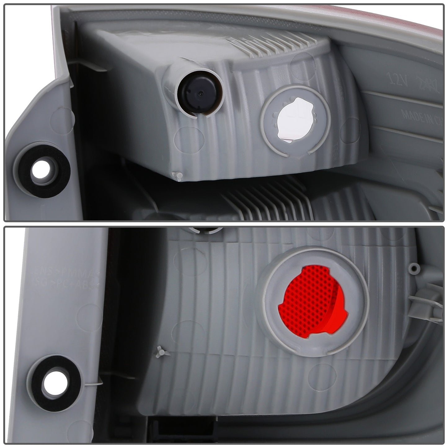 FAROS TRASEROS OE STYLE - 11-13 DODGE DURANGO - OUTER - 3057 TURN SIGNAL / 3057 TAIL LIGHT - CHROME HOUSING - LEFT AND RIGHT