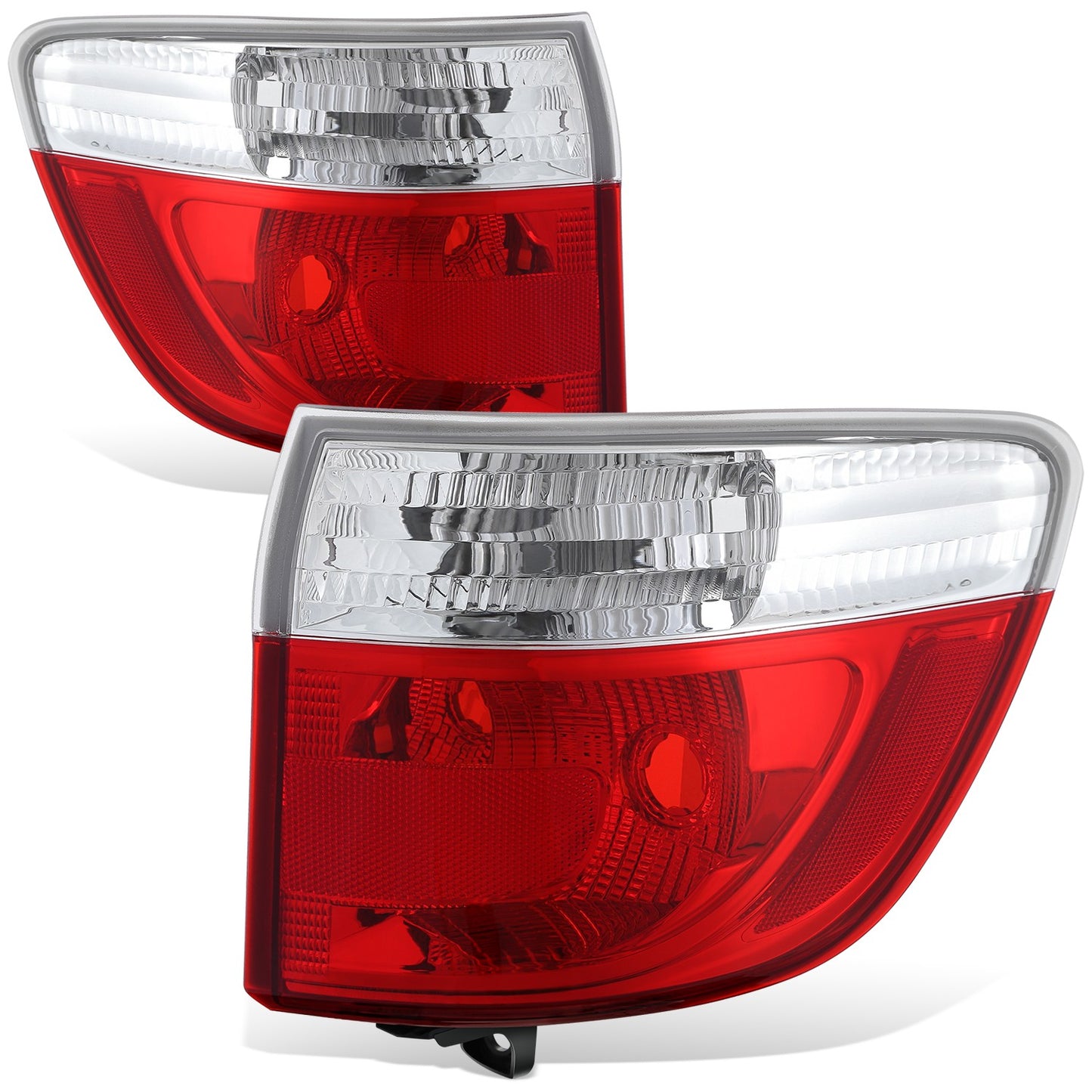 FAROS TRASEROS OE STYLE - 11-13 DODGE DURANGO - OUTER - 3057 TURN SIGNAL / 3057 TAIL LIGHT - CHROME HOUSING - LEFT AND RIGHT
