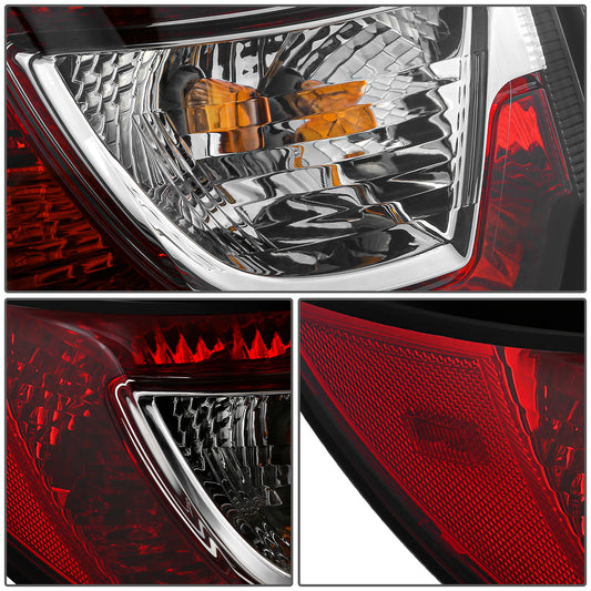 FAROS TRASEROS OE STYLE - 13-17 CHEVY TRAVERSE - OUTER - 7440 TURN SIGNAL / 7443 BRAKE / 7443 TAIL LAMP - CHROME HOUSING - LEFT