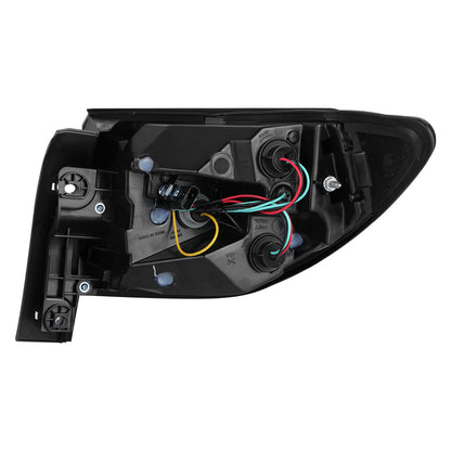 FAROS TRASEROS OE STYLE - 13-17 CHEVY TRAVERSE - OUTER - 7440 TURN SIGNAL / 7443 BRAKE / 7443 TAIL LAMP - CHROME HOUSING - LEFT