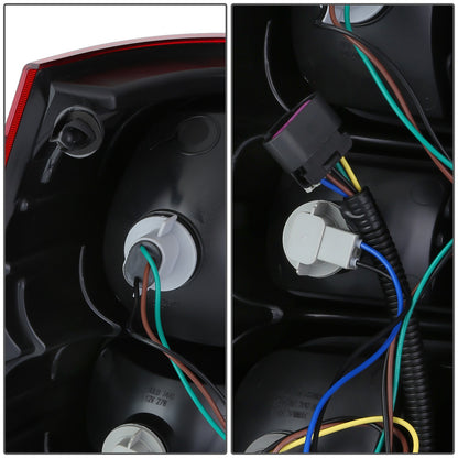 FAROS TRASEROS OE STYLE - CHEVROLET SUBURBAN 1500 2007-2014 / CHEVROLET SUBURBAN 2500 2007-2013 / CHEVROLET TAHOE 2007-2014 - 7441 REVERSE / 3057 TURN SIGNAL / 3057 TAIL LIGHT - CHROME HOUSING - RIGHT
