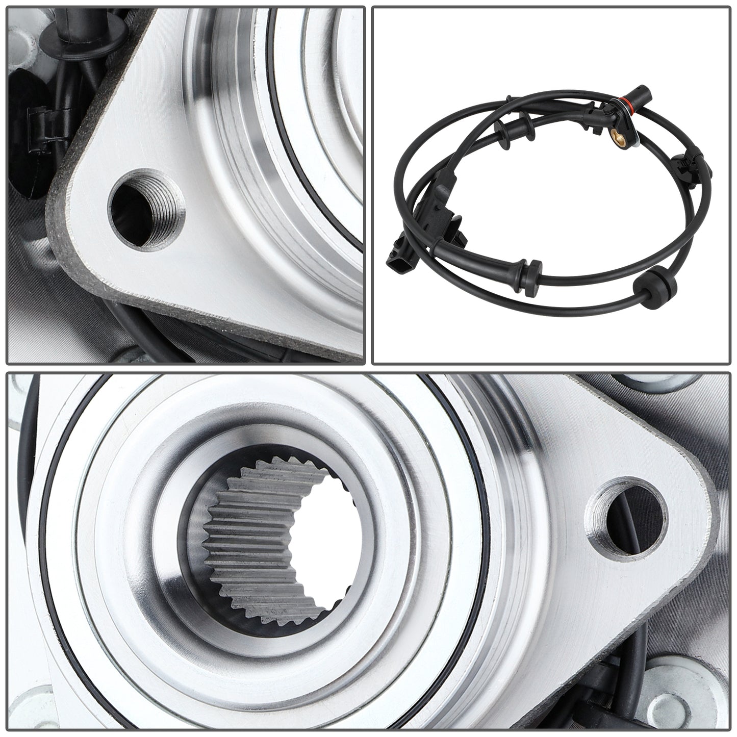 MASA DE RUEDA WHEEL HUBS & BEARINGS - 2011-2013 INFINITI QX56 / 2014-2020 INFINITI QX80 / 2017-2020 NISSAN ARMADA - WITH ABS SENSOR