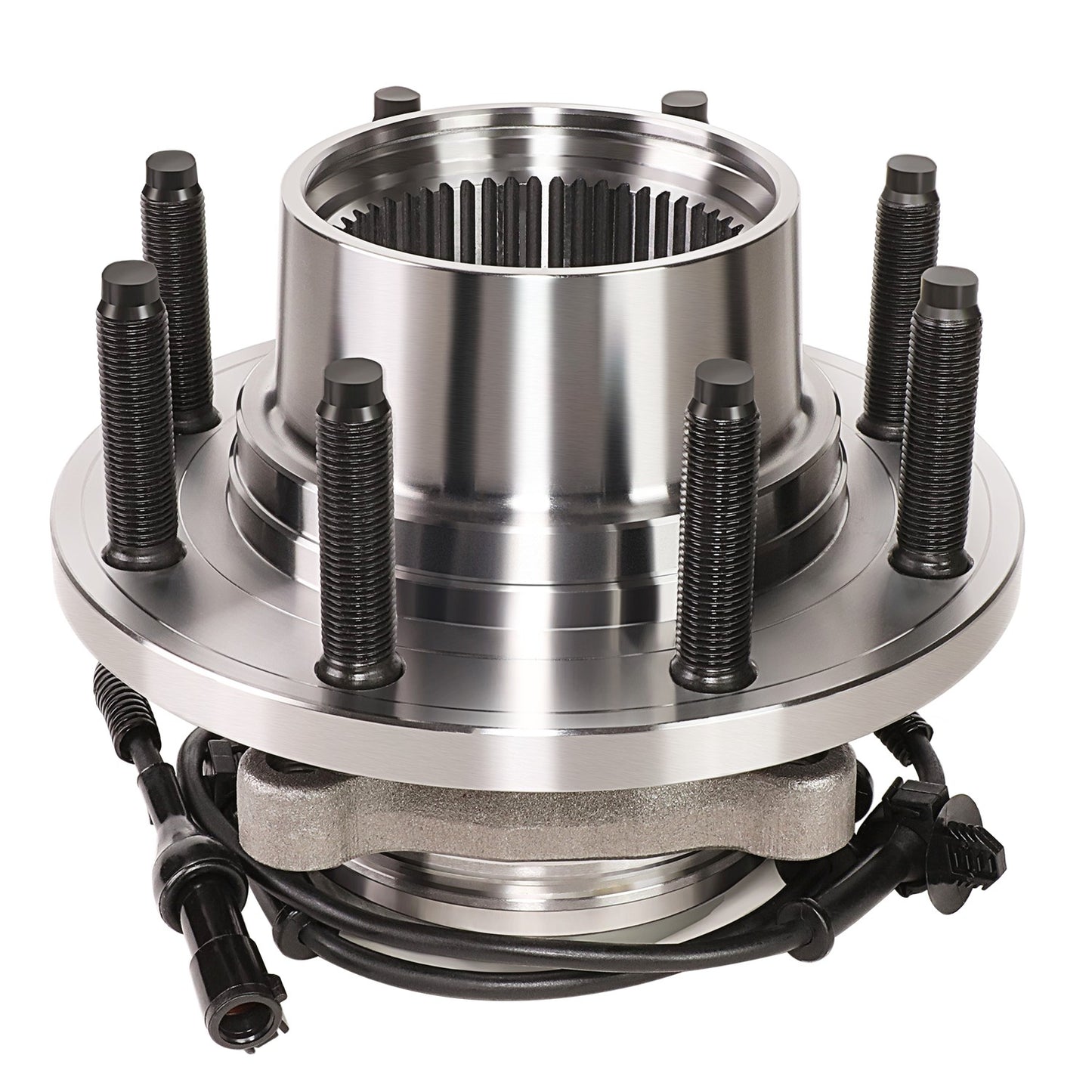MASA DE RUEDA WHEEL HUBS & BEARINGS - FORD EXCURSION 2003-2005 / FORD F-250 SUPER DUTY 2003-2004 / FORD F-350 SUPER DUTY 2003-2004 / FRONT, LEFT, RIGHT - 4WD WITH SINGLE REAR WHEELS WITH 8 LUG WHEELS WITH 14MM-1.5MM FINE THREAD
