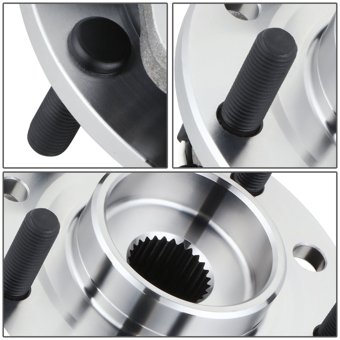 MASA DE RUEDA WHEEL HUBS & BEARINGS - 1997-2005 CHEVROLET BLAZER / 1997-2004 CHEVROLET S10 / 1997-2005 GMC JIMMY / 1997-2004 GMC SONOMA / 1998-2000 ISUZU HOMBRE / 1997-2001 OLDSMOBILE BRAVADA - WITH ABS SENSOR
