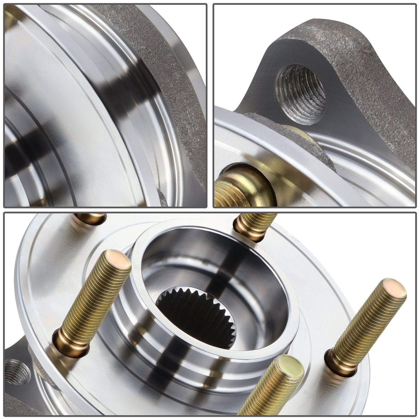 MASA DE RUEDA WHEEL HUBS & BEARINGS - HYUNDAI SANTA FE 2007-2020 / HYUNDAI VERACRUZ 2007-2012 / KIA SORENTO 2011-2015 - FITS AWD MODELS IN REAR
