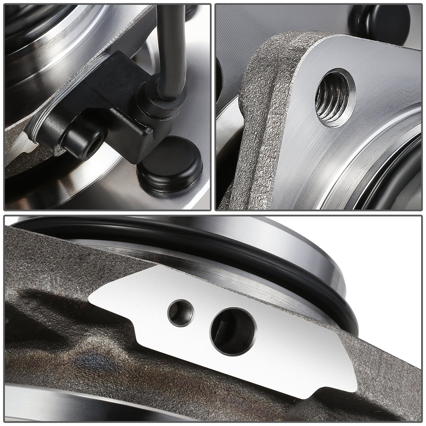 MASA DE RUEDA WHEEL HUBS & BEARINGS - BUICK RAINIER 2004-2007 / CHEVROLET SSR 2003-2006 / CHEVROLET TRAILBLAZER 2002-2009 / GMC ENVOY 2002-2009 / OLDSMOBILE BRAVADA 2002-2004 / SAAB 9-7X 2005-2009 / ISUZU ASCENDER 2003-2008 - RWD, 4WD WITH 6-LUG WHEELS