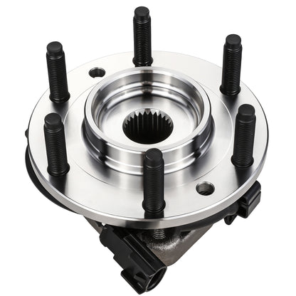 MASA DE RUEDA WHEEL HUBS & BEARINGS - BUICK RAINIER 2004-2007 / CHEVROLET SSR 2003-2006 / CHEVROLET TRAILBLAZER 2002-2009 / GMC ENVOY 2002-2009 / OLDSMOBILE BRAVADA 2002-2004 / SAAB 9-7X 2005-2009 / ISUZU ASCENDER 2003-2008 - RWD, 4WD WITH 6-LUG WHEELS