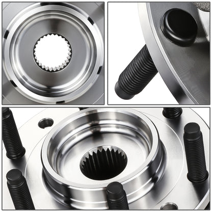 MASA DE RUEDA WHEEL HUBS & BEARINGS - BUICK RAINIER 2004-2007 / CHEVROLET SSR 2003-2006 / CHEVROLET TRAILBLAZER 2002-2009 / GMC ENVOY 2002-2009 / OLDSMOBILE BRAVADA 2002-2004 / SAAB 9-7X 2005-2009 / ISUZU ASCENDER 2003-2008 - RWD, 4WD WITH 6-LUG WHEELS