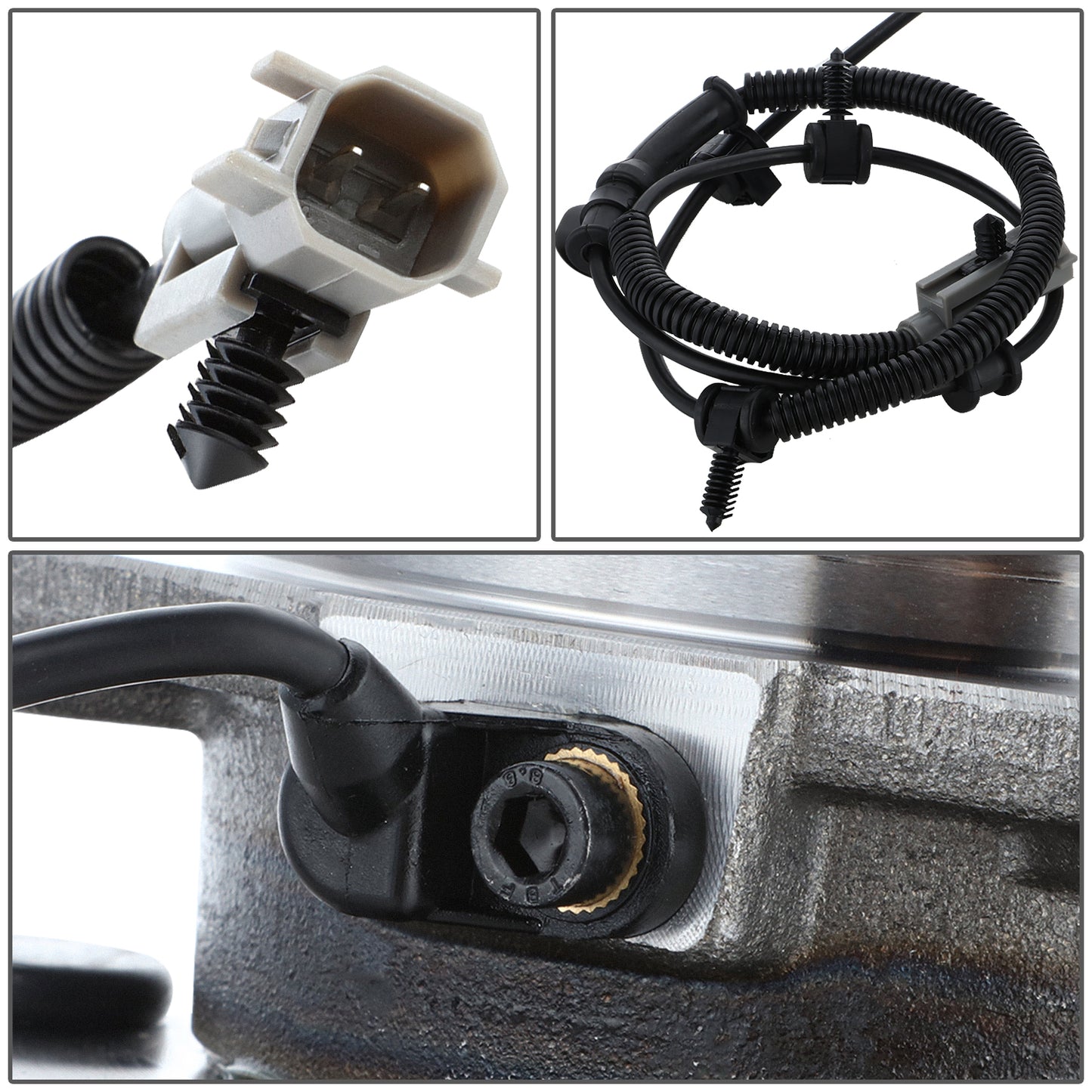 MASA DE RUEDA WHEEL HUBS & BEARINGS - 2006-2010 JEEP COMMANDER / 2005-2010 JEEP GRAND CHEROKEE - WITH ABS SENSOR
