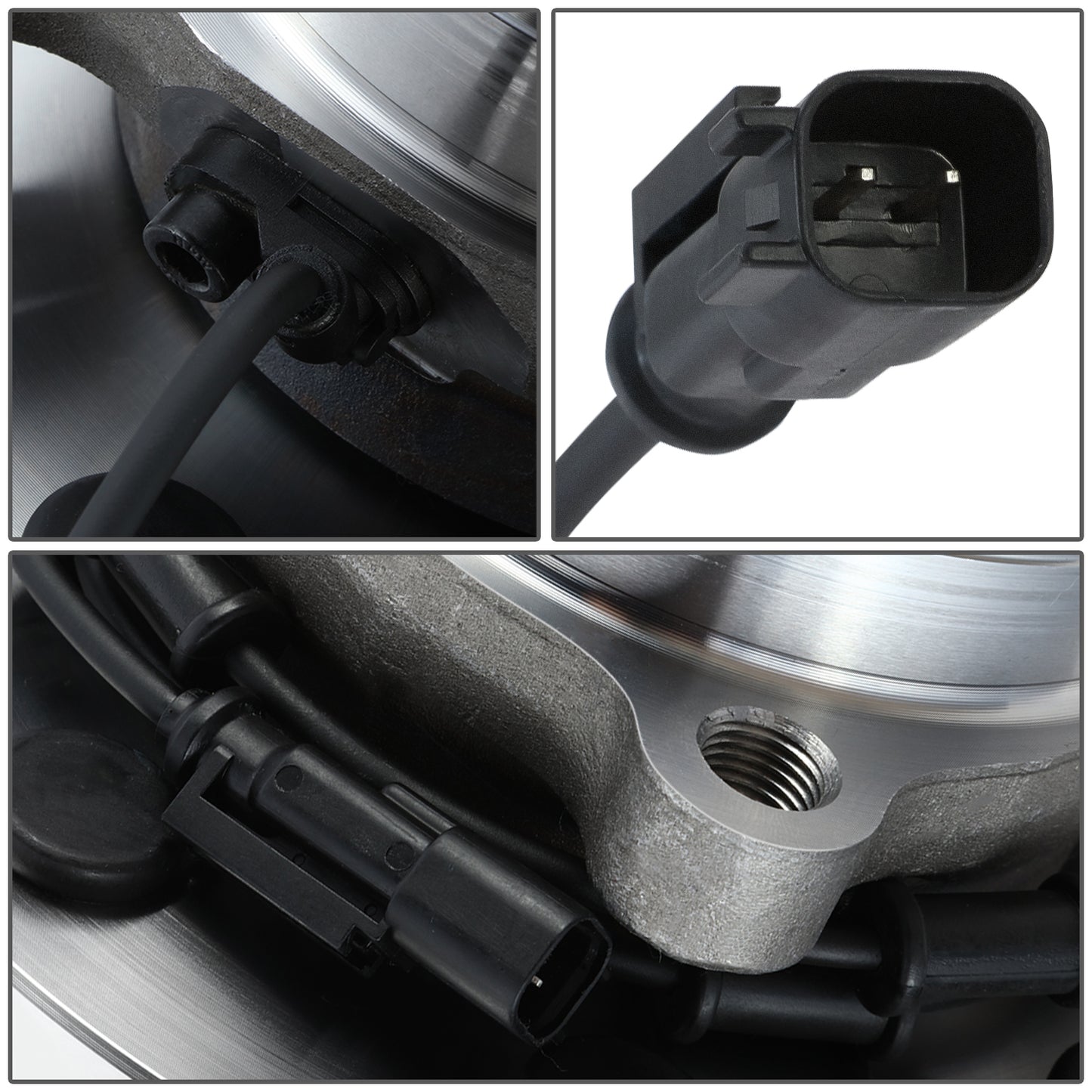 MASA DE RUEDA WHEEL HUBS & BEARINGS - 2006-2008 DODGE RAM 1500 / 2006-2008 DODGE RAM 2500 / 2006-2008 DODGE RAM 3500 - WITH ABS SENSOR. - FITS 4WD MODELS ONLY