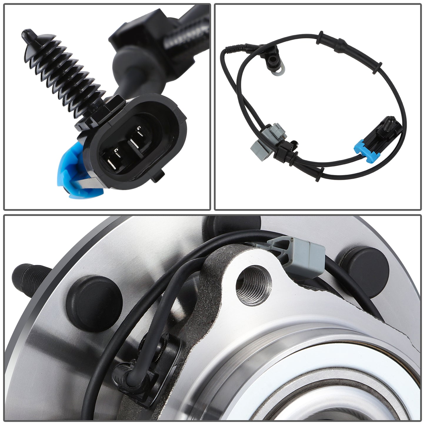 MASA DE RUEDA WHEEL HUBS & BEARINGS - CHEVROLET SILVERADO 2500 HD 2007-2010 / CHEVROLET SILVERADO 2500 CLASSIC 2007 / CHEVROLET SILVERADO 3500 2007-2010 / CHEVROLET SILVERADO 3500 CLASSIC 2007 / CHEVROLET SUBURBAN 2500 2007-2013 / GMC SIERRA 2500 HD