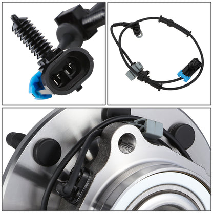 MASA DE RUEDA WHEEL HUBS & BEARINGS - CHEVROLET SILVERADO 2500 HD 2007-2010 / CHEVROLET SILVERADO 2500 CLASSIC 2007 / CHEVROLET SILVERADO 3500 2007-2010 / CHEVROLET SILVERADO 3500 CLASSIC 2007 / CHEVROLET SUBURBAN 2500 2007-2013 / GMC SIERRA 2500 HD
