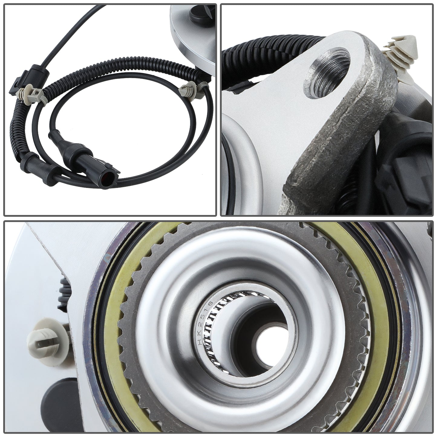 MASA DE RUEDA WHEEL HUBS & BEARINGS - 2007-2010 FORD EXPEDITION / 2007-2010 LINCOLN NAVIGATOR - FITS 4WD MODELS ONLY