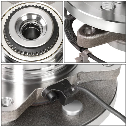 MASA DE RUEDA WHEEL HUBS & BEARINGS - FORD F-150 2009-2010 / FRONT, LEFT, RIGHT - 4WD WITH 6 LUG WHEELS