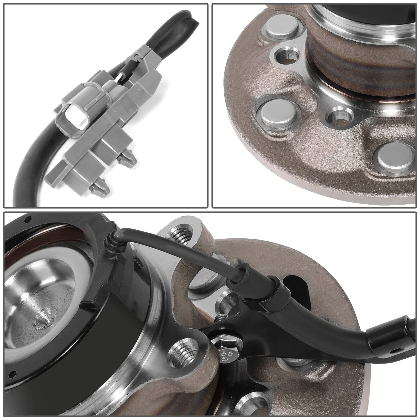 MASA DE RUEDA WHEEL HUBS & BEARINGS - 2004-2008 CHEVROLET COLORADO / 2006-2008 GMC CANYON / 2006 ISUZU I-280 / 2007-2008 ISUZU I-290 - RWD - WITH SPORT (ZQ8) SUSPENSION