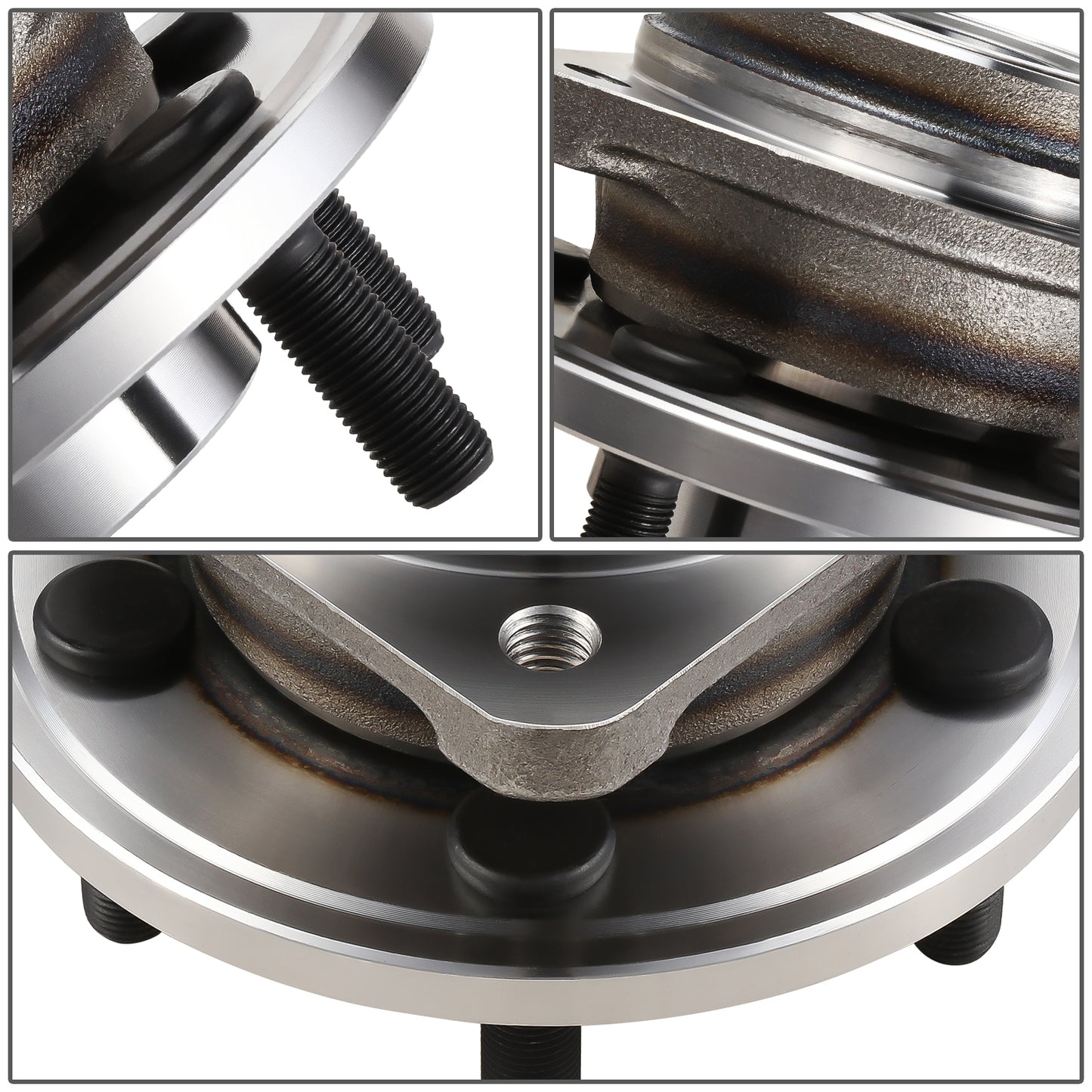 MASA DE RUEDA WHEEL HUBS & BEARINGS - JEEP CHEROKEE 1999-2001 / JEEP WRANGLER 1999-2006 / 2ND DESIGN - W/ 78MM FULL CAST ROTOR