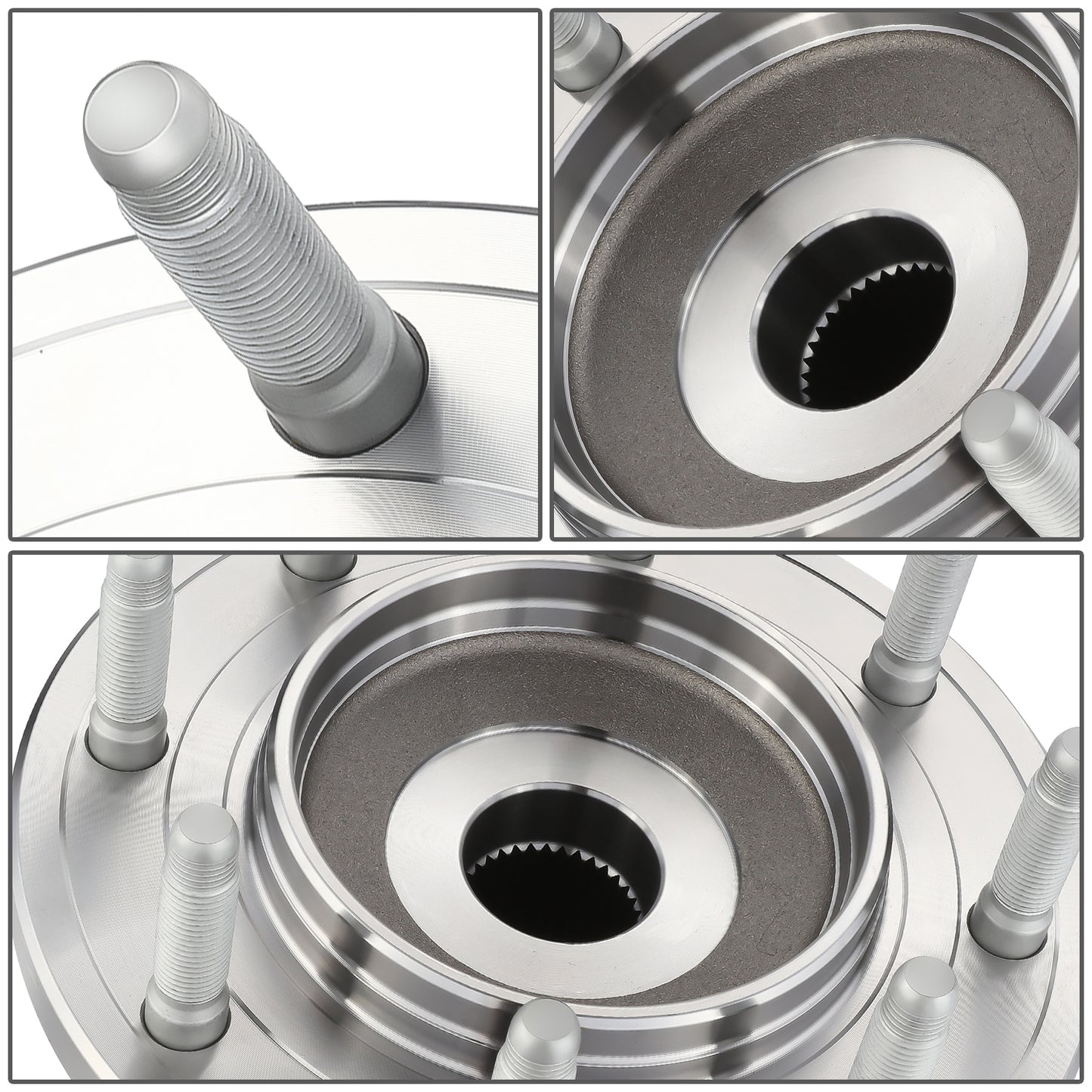 MASA DE RUEDA WHEEL HUBS & BEARINGS - CHEVROLET SILVERADO 2500 2011-2020 / CHEVROLET SILVERADO 3500 2011-2020 / GMC SIERRA 2500 2011-2020 / GMC SIERRA 3500 2011-2020 / WITH SINGLE REAR WHEELS. EXCLUDES DUAL REAR WHEEL MODELS