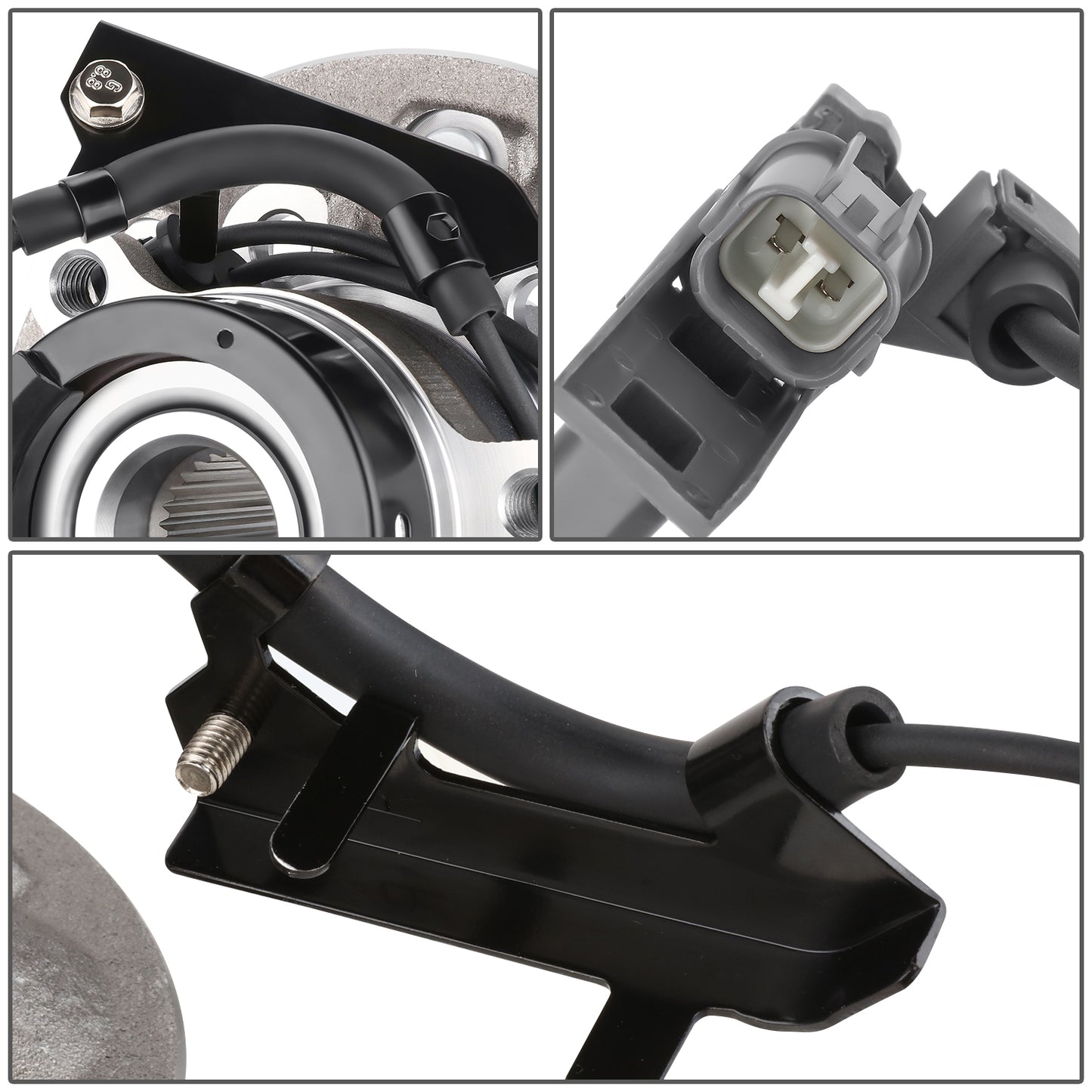 MASA DE RUEDA WHEEL HUBS & BEARINGS - CHEVROLET COLORADO 2004-2008 / GMC CANYON 2004-2008 / ISUZU I-350 2006 / ISUZU I-370 2007-2008 - 4WD