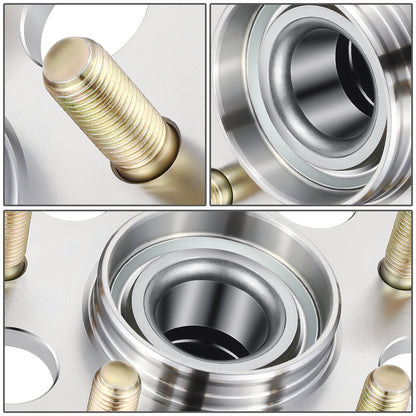 MASA DE RUEDA WHEEL HUBS & BEARINGS - ACURA RSX 2002-2006 / ACURA TL 1999-2003 / HONDA ACCORD 1998-2002 / HONDA CIVIC 2004-2005 - FITS MODELS WITH REAR DISC BRAKES - FITS CIVIC SI MODELS / 5-LUG MODELS ONLY