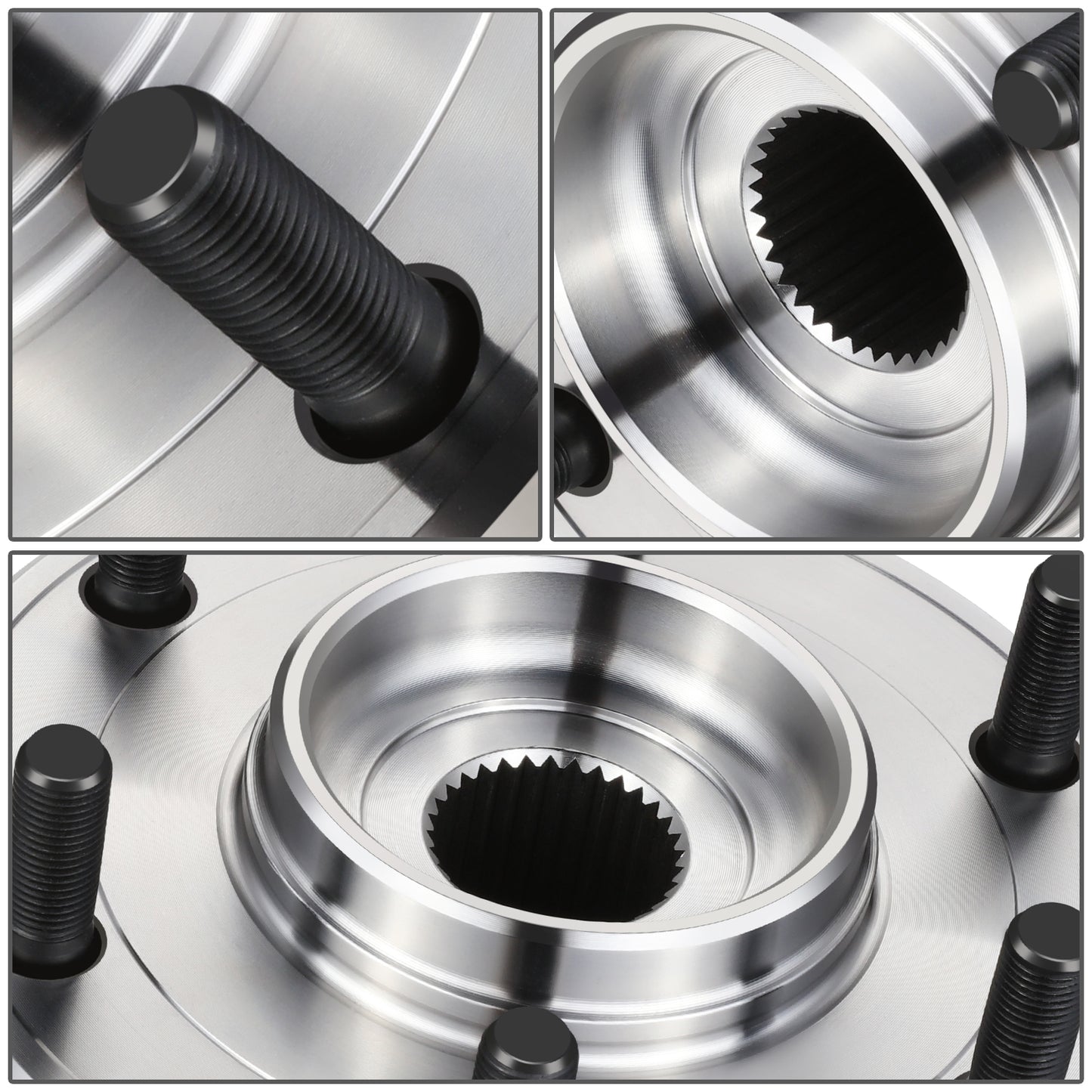 MASA DE RUEDA WHEEL HUBS & BEARINGS - INFINITI QX56 2004-2010 / NISSAN ARMADA 2005-2012 / NISSAN PATHFINDER 2004 / WITH PLUG IN STYLE ABS