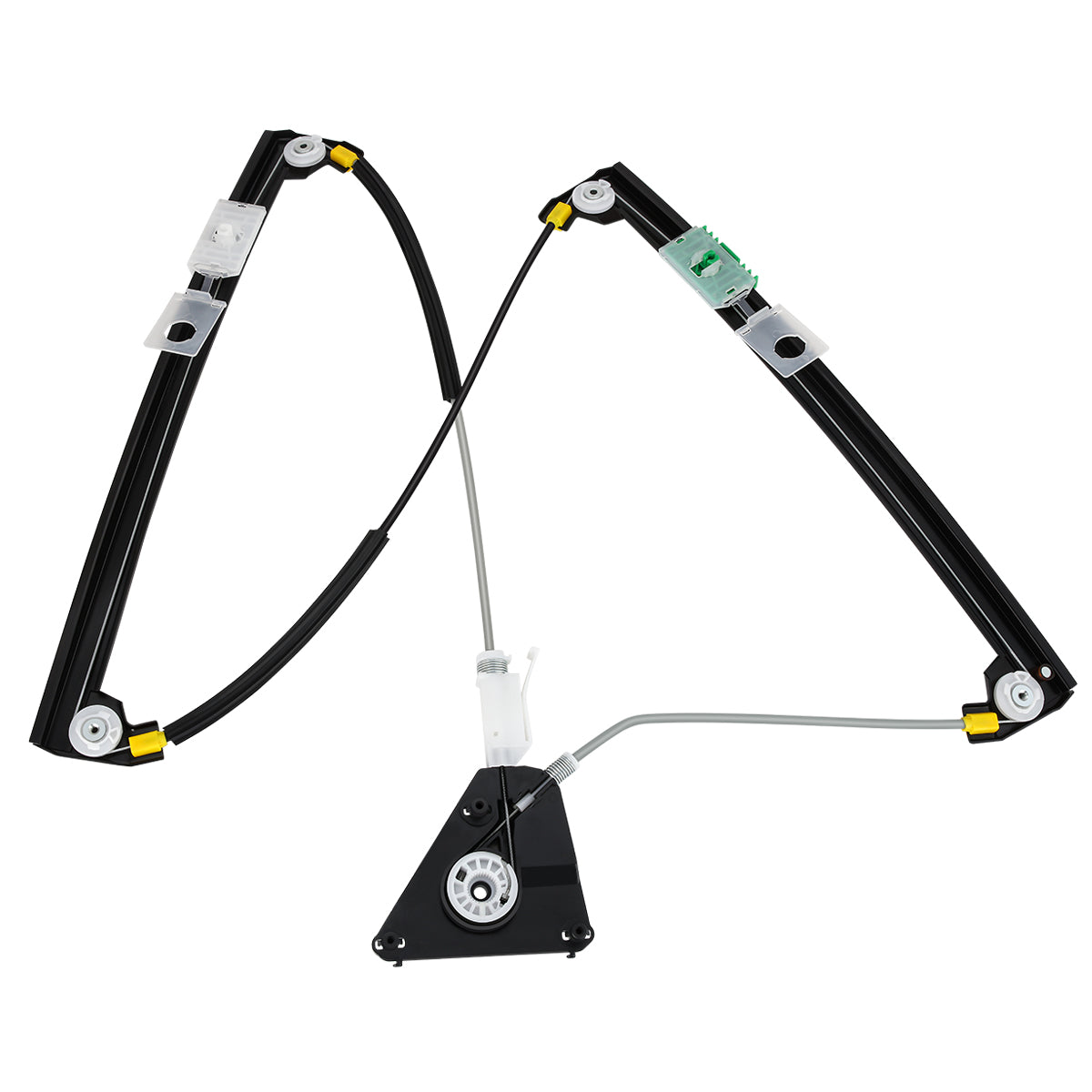 REGULADOR DE VENTANA WINDOW MOTORS & REGULATORS - METALLIC - 06-13 AUDI A3 - METALLIC - BARE STEEL/PLASTIC