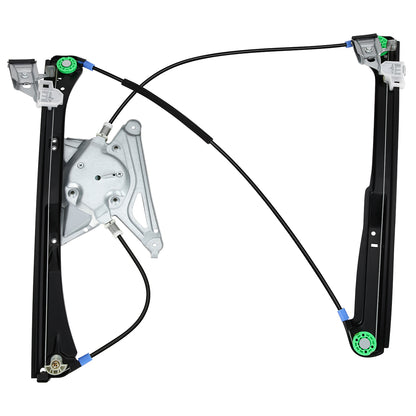 REGULADOR DE VENTANA WINDOW MOTORS & REGULATORS - METALLIC - 96-02 AUDI A4/02 AUDI RS4/00-02 AUDI S4 - METALLIC - BARE STEEL/PLASTIC