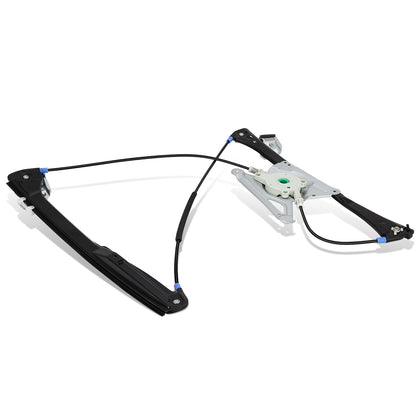 REGULADOR DE VENTANA WINDOW MOTORS & REGULATORS - METALLIC - 96-02 AUDI A4/02 AUDI RS4/00-02 AUDI S4 - METALLIC - BARE STEEL/PLASTIC