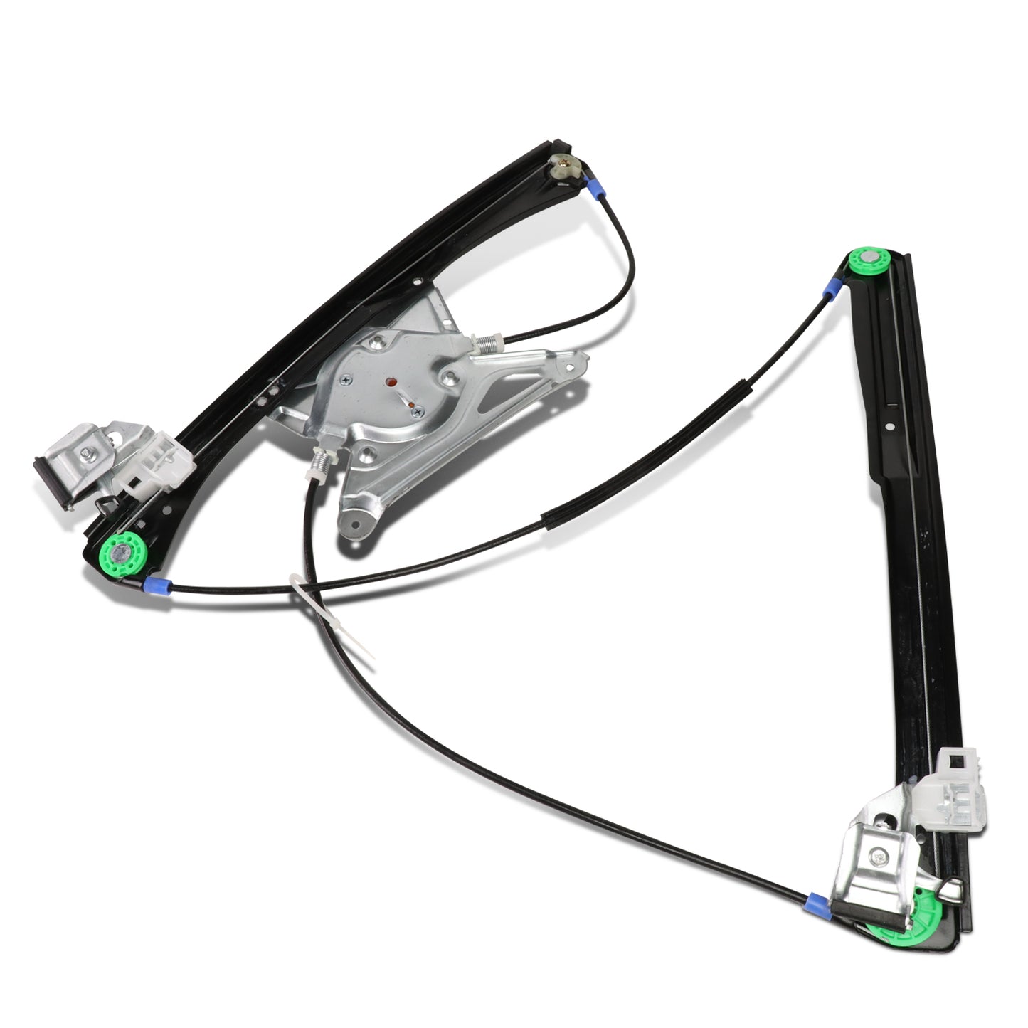 REGULADOR DE VENTANA WINDOW MOTORS & REGULATORS - METALLIC - 96-02 AUDI A4/02 AUDI RS4/00-02 AUDI S4 - METALLIC - BARE STEEL/PLASTIC