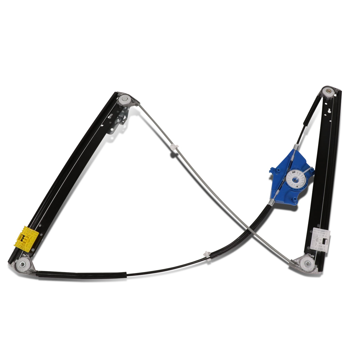 REGULADOR DE VENTANA WINDOW MOTORS & REGULATORS - METALLIC - 02-08 AUDI A4/07-08 AUDI RS4/04-08 AUDI S4 - FITS SEDAN / WAGON MODELS ONLY - METALLIC - BARE STEEL/PLASTIC