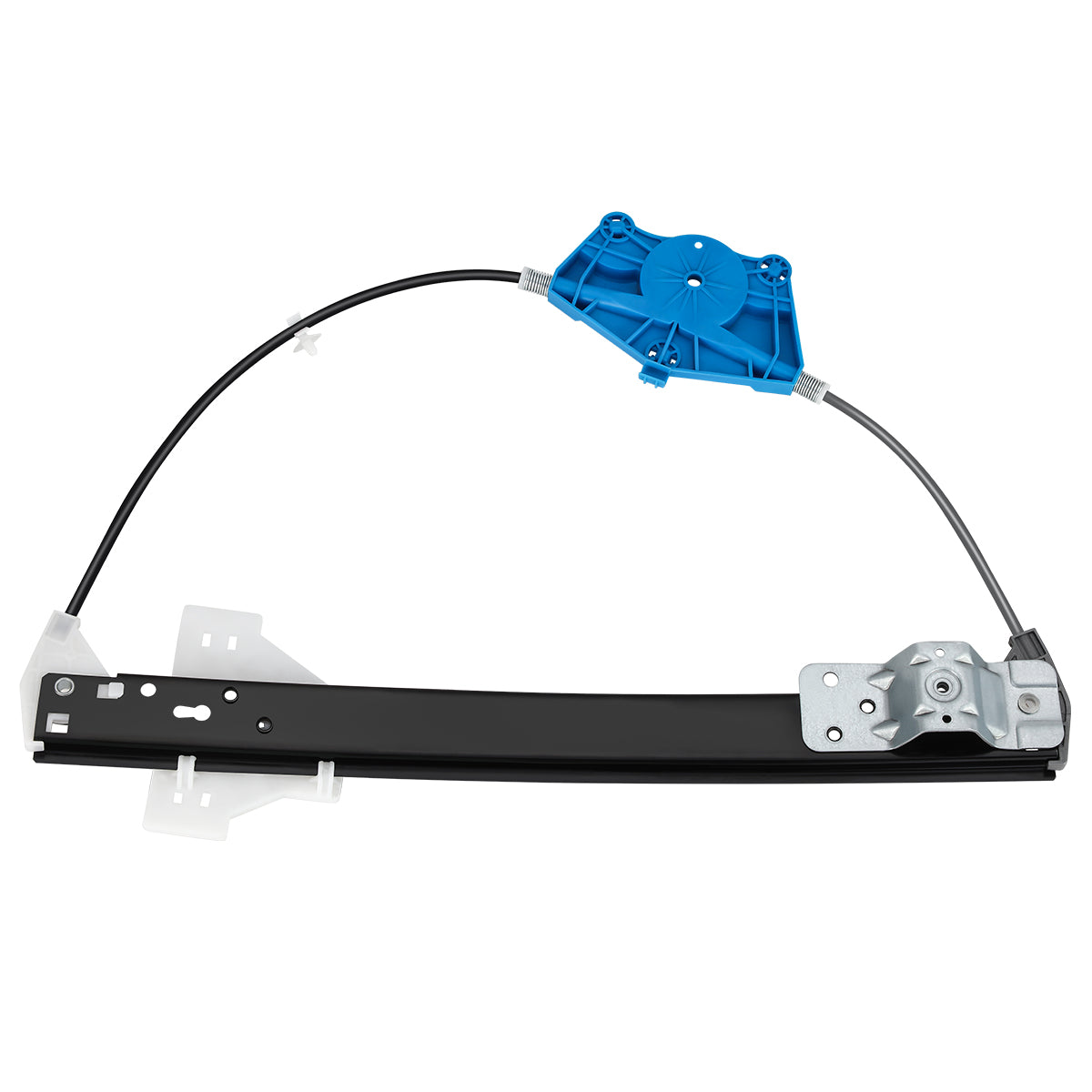 REGULADOR DE VENTANA WINDOW MOTORS & REGULATORS - METALLIC - 02-10 AUDI A4/07-08 AUDI RS4/02-10 AUDI S4 - FITS 4-DOOR MODELS - METALLIC - BARE STEEL/PLASTIC