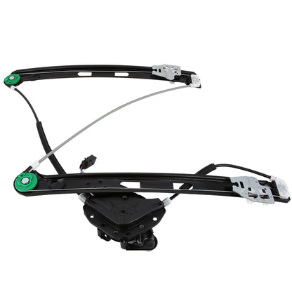 REGULADOR DE VENTANA WINDOW MOTORS & REGULATORS - METALLIC - 99-00 BMW 323I/01-05 BMW 325I/01-05 BMW 325XI/99-00 BMW 328I/01-05 BMW 330I/01-05 BMW 330XI - FITS 4-DOOR SEDAN / WAGON MODELS ONLY - METALLIC - BARE STEEL/PLASTIC
