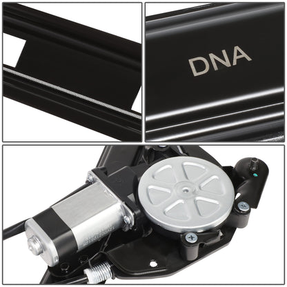 REGULADOR DE VENTANA WINDOW MOTORS & REGULATORS - METALLIC - 99-00 BMW 323I/01-05 BMW 325I/01-05 BMW 325XI/99-00 BMW 328I/01-05 BMW 330I/01-05 BMW 330XI - FITS 4-DR MODELS - METALLIC - BARE STEEL/PLASTIC