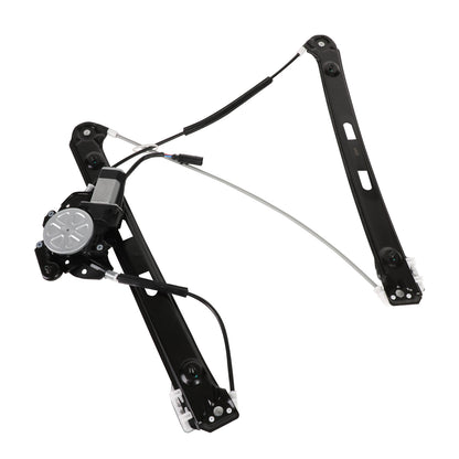 REGULADOR DE VENTANA WINDOW MOTORS & REGULATORS - METALLIC - 99-00 BMW 323I/01-05 BMW 325I/01-05 BMW 325XI/99-00 BMW 328I/01-05 BMW 330I/01-05 BMW 330XI - FITS 4-DR MODELS - METALLIC - BARE STEEL/PLASTIC