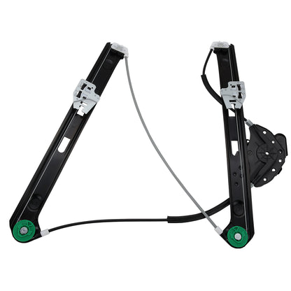 REGULADOR DE VENTANA WINDOW MOTORS & REGULATORS - METALLIC - 99-00 BMW 323I/01-05 BMW 325I/01-05 BMW 325XI/99-00 BMW 328I/01-05 BMW 330I/01-05 BMW 330XI - FITS 4-DOOR SEDAN / WAGON MODELS ONLY - METALLIC - BARE STEEL/PLASTIC