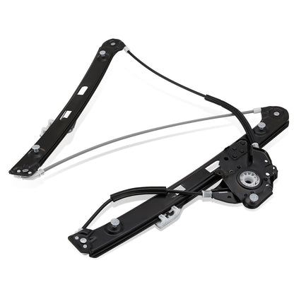 REGULADOR DE VENTANA WINDOW MOTORS & REGULATORS - METALLIC - 99-00 BMW 323I/01-05 BMW 325I/01-05 BMW 325XI/99-00 BMW 328I/01-05 BMW 330I/01-05 BMW 330XI - FITS 4-DOOR SEDAN / WAGON MODELS ONLY - METALLIC - BARE STEEL/PLASTIC