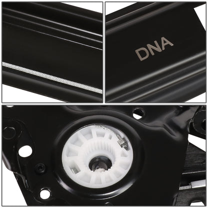 REGULADOR DE VENTANA WINDOW MOTORS & REGULATORS - METALLIC - 99-00 BMW 323I/01-05 BMW 325I/01-05 BMW 325XI/99-00 BMW 328I/01-05 BMW 330I/01-05 BMW 330XI - FITS 4-DR MODELS - METALLIC - BARE STEEL/PLASTIC