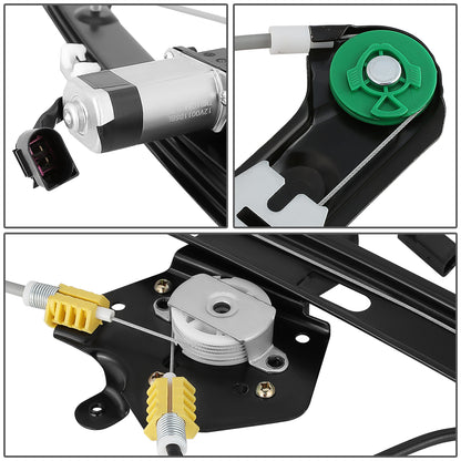 REGULADOR DE VENTANA WINDOW MOTORS & REGULATORS - METALLIC - 99-00 BMW 323I/01-05 BMW 325I/01-05 BMW 325XI/99-00 BMW 328I/ 01-05 BMW 330I/01-05 BMW 330XI - FITS 4-DOOR SEDAN / WAGON MODELS ONLY - METALLIC - BARE STEEL/PLASTIC